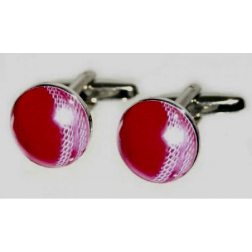 Cricket Ball Sports Cufflinks