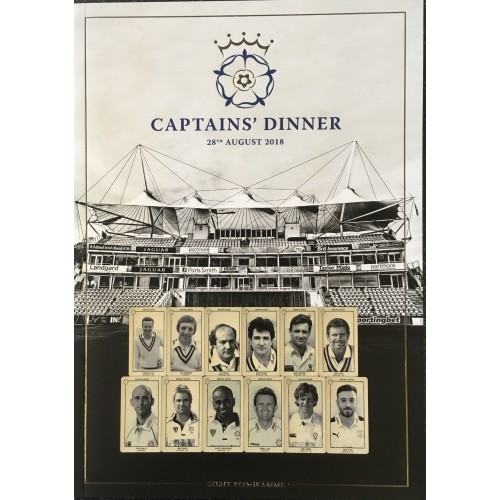 Captains Dinner Event Program