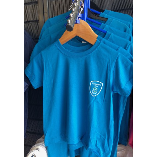 Hampshire Junior Ocean Blue Tee